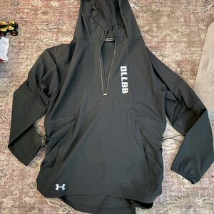 Under Armour Black Pullover Hoodie small windbreaker